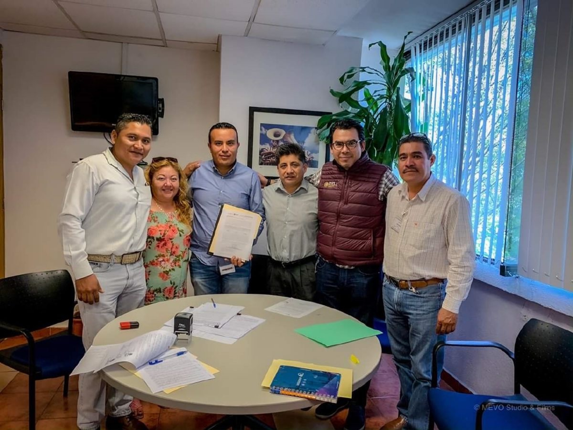 Ayala firma convenio de coparticipación con el INPI