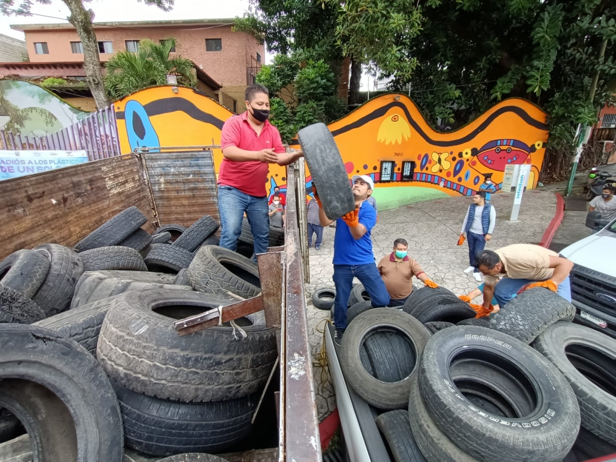 Se lleva a cabo el 'Llantatón 2021' en el parque ecológico Chapultepec