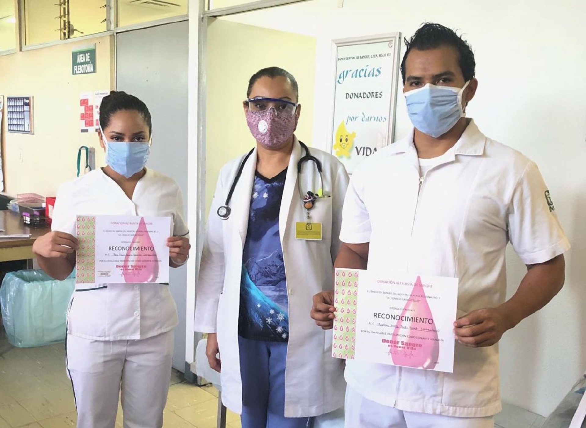 Promueven donación de sangre