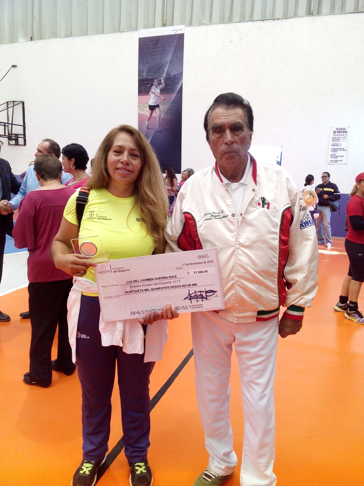 Luz del Carmen Guerra hereda el amor por el deporte