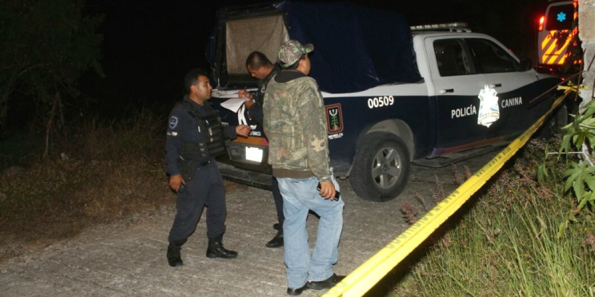 Asesinan a tres personas en Jiutepec