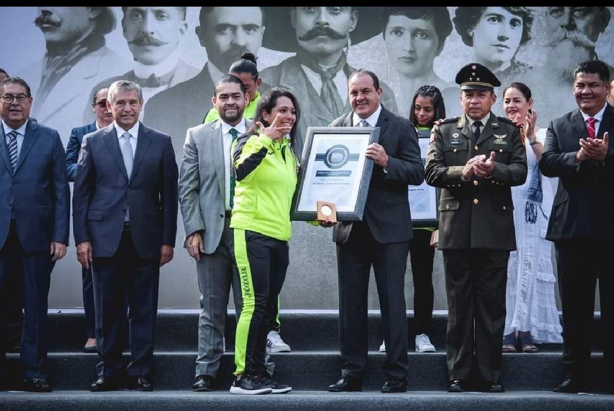 Wendy García, satisfecha con sus logros