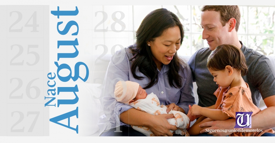 Ya nació la nueva hija de Mark Zuckerberg y tendrá el “original” nombre de August
