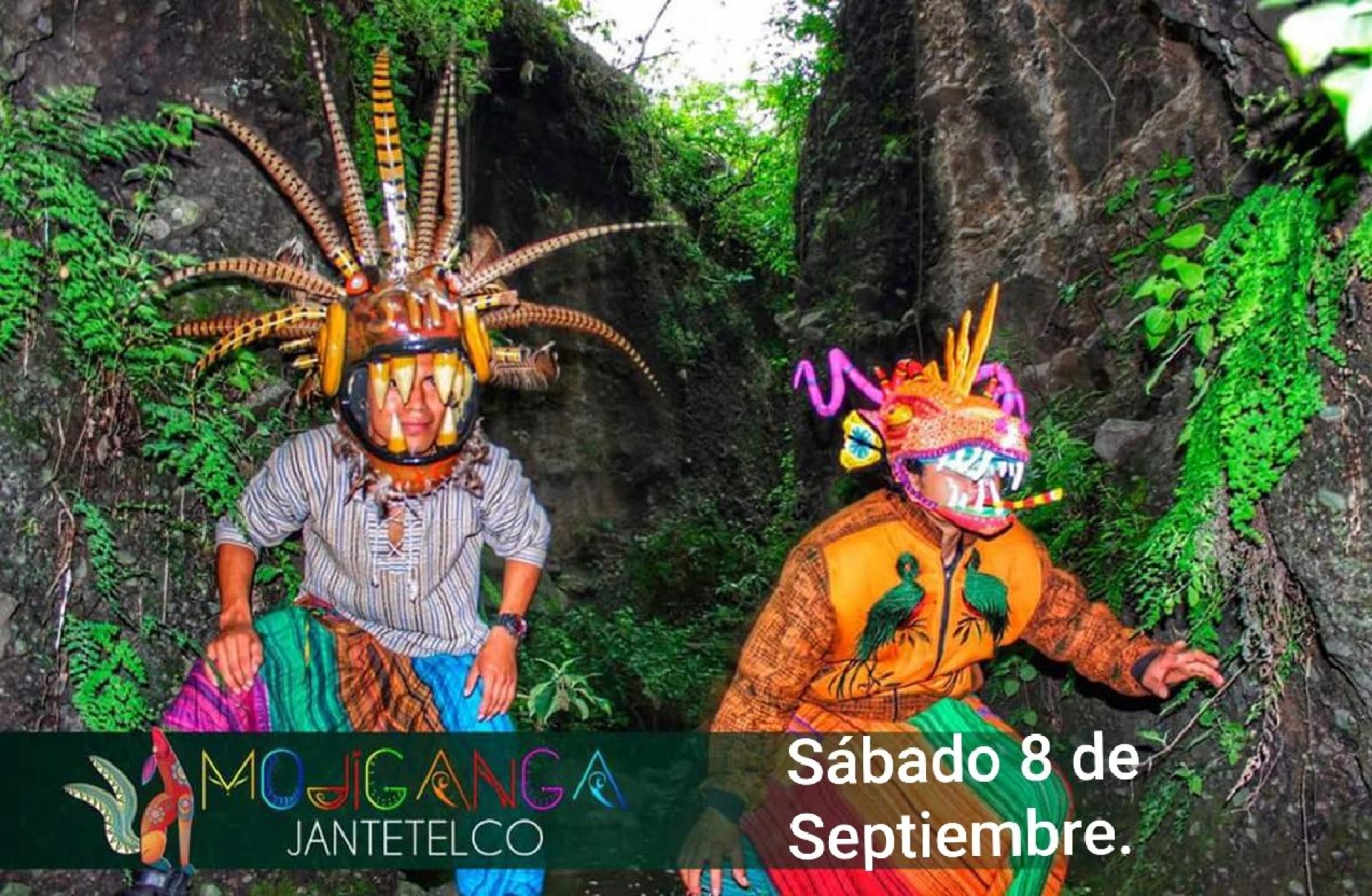 Lista, la fiesta de la mojiganga de Jantetelco