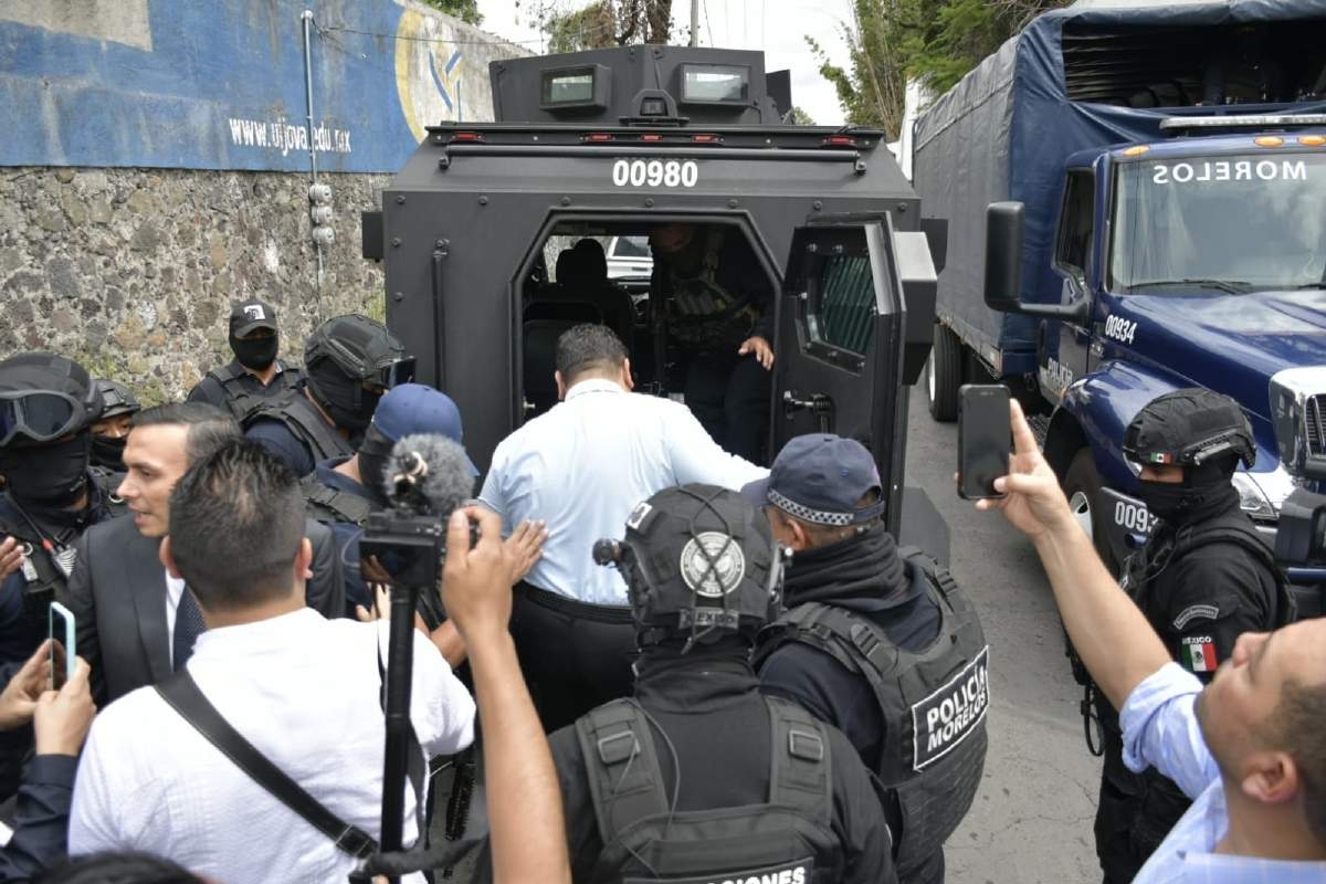 Envían al fiscal al  Reclusorio Sur