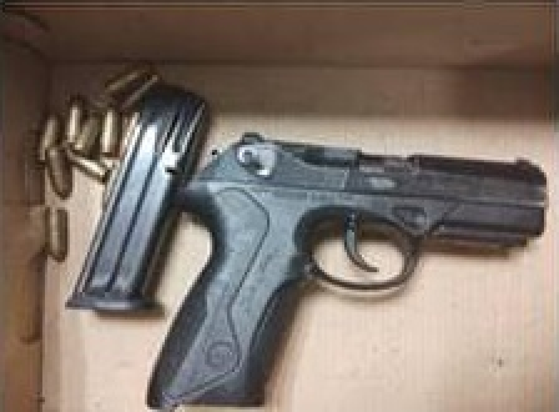 Transportaba un arma de fuego en un auto