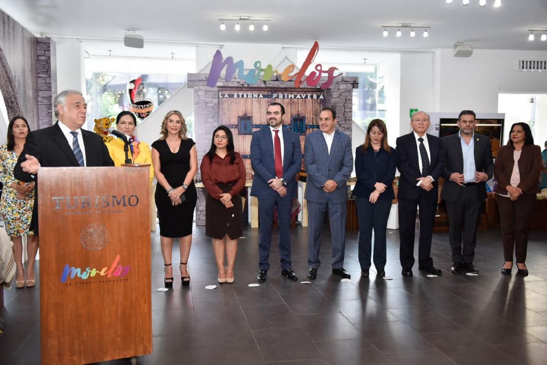 Inauguran exposición “Morelos, la Primavera de México”
