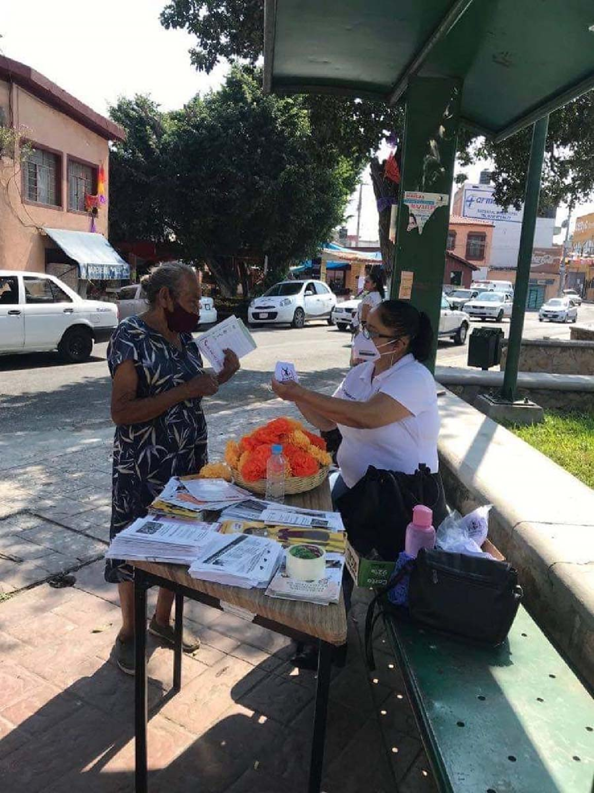 Refuerzan difusión de medidas sanitarias en Mazatepec