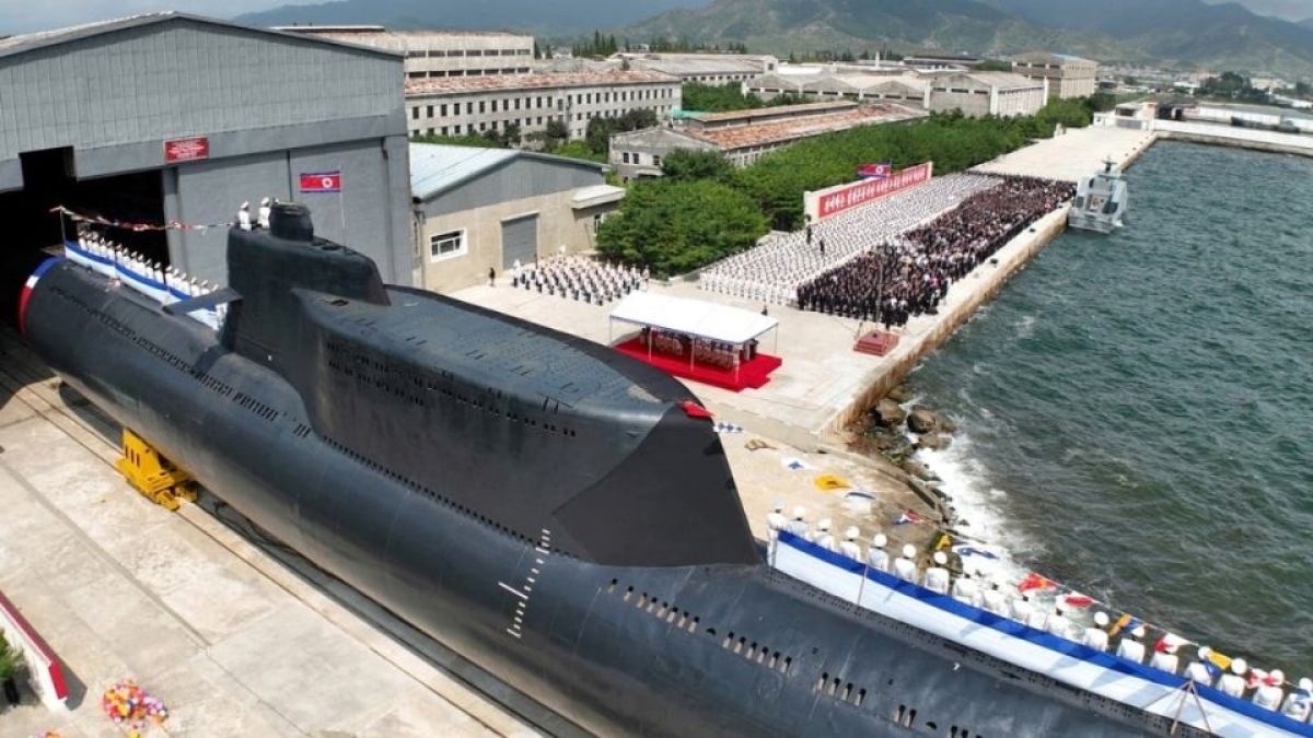 Corea del Norte presenta su nuevo 'submarino de ataque nuclear táctico'