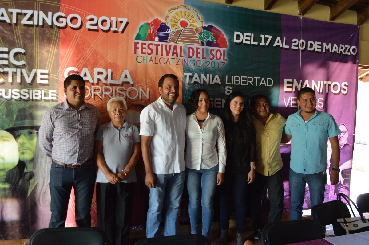 Felipe Domínguez Robles, dio a conocer la cartelera del festival del sol Chalcatzingo 2017
