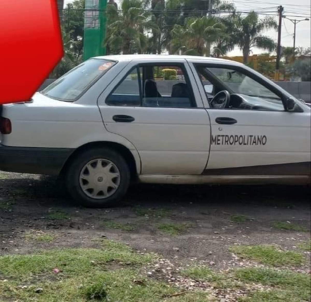 Se robaron un taxi en la avenida Cuauhtémoc