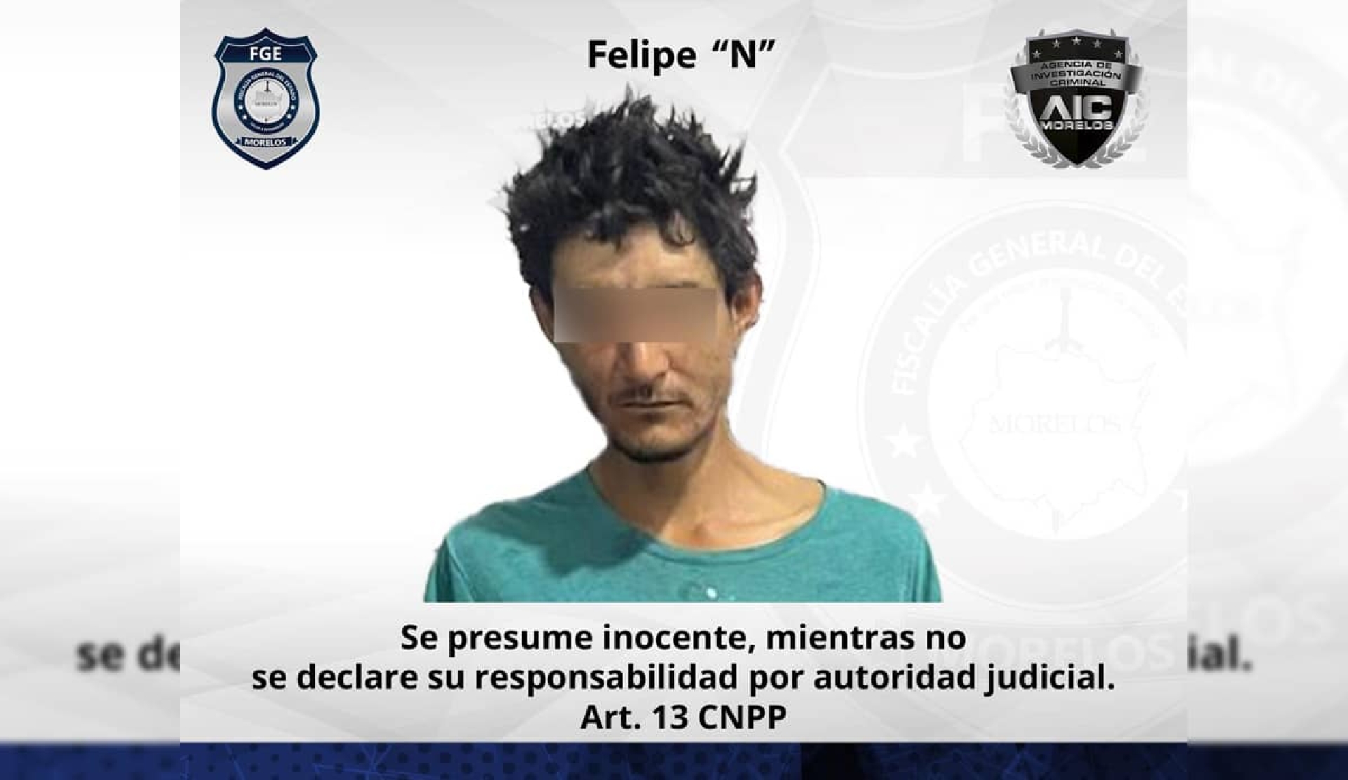 Aprehenden a presunto homicida