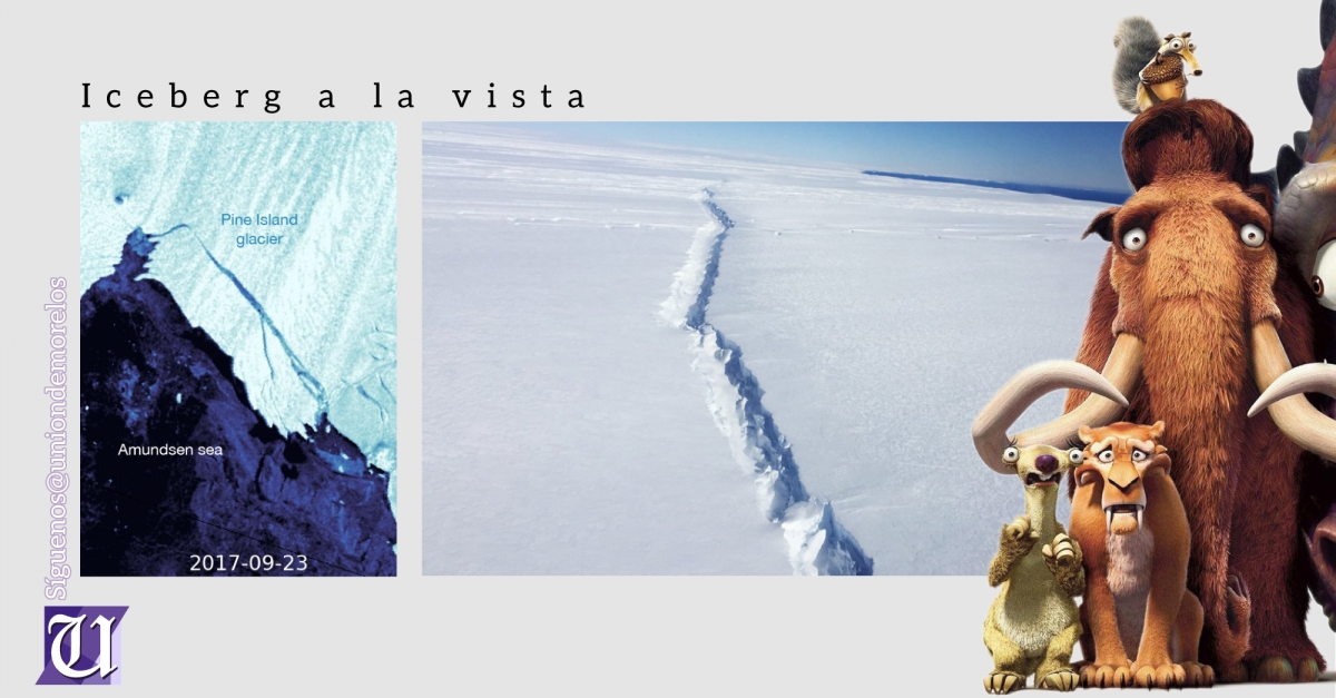 Otro gigantesco iceberg se desprendió de la Antártida