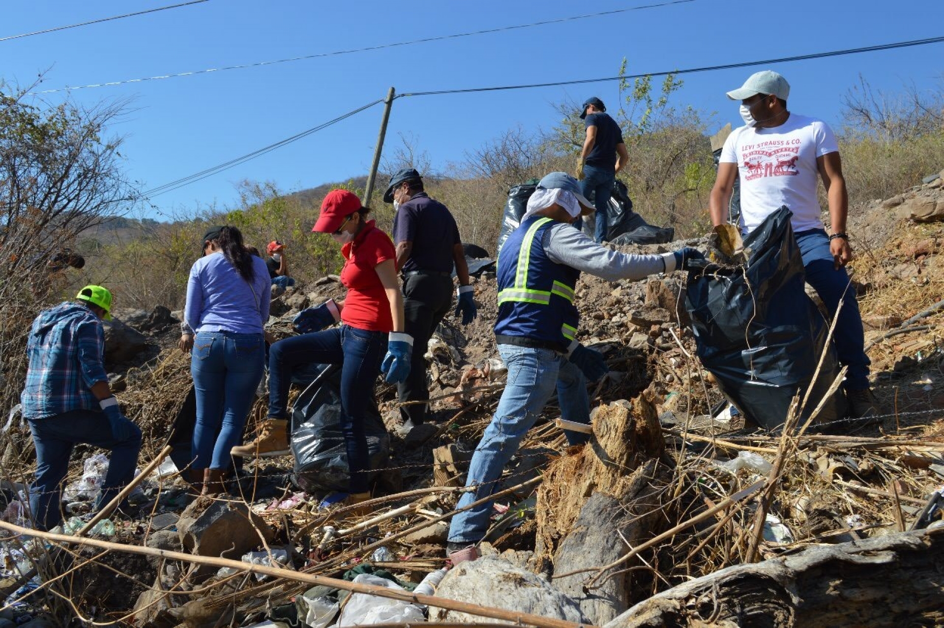 Realiza Ayuntamiento de Yautepec jornada de limpieza en diferentes puntos del municipio