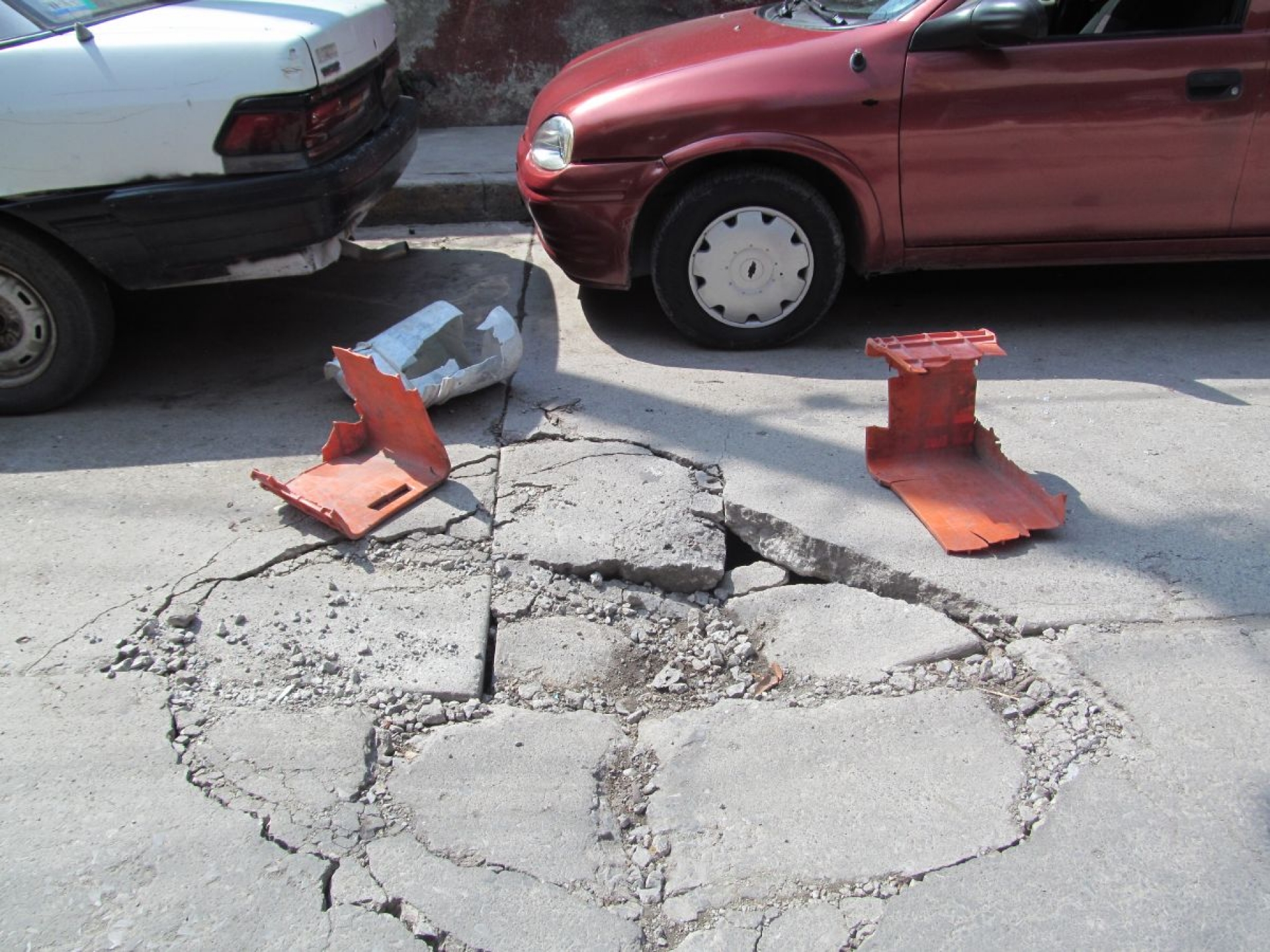 Interminables, los socavones en Jojutla