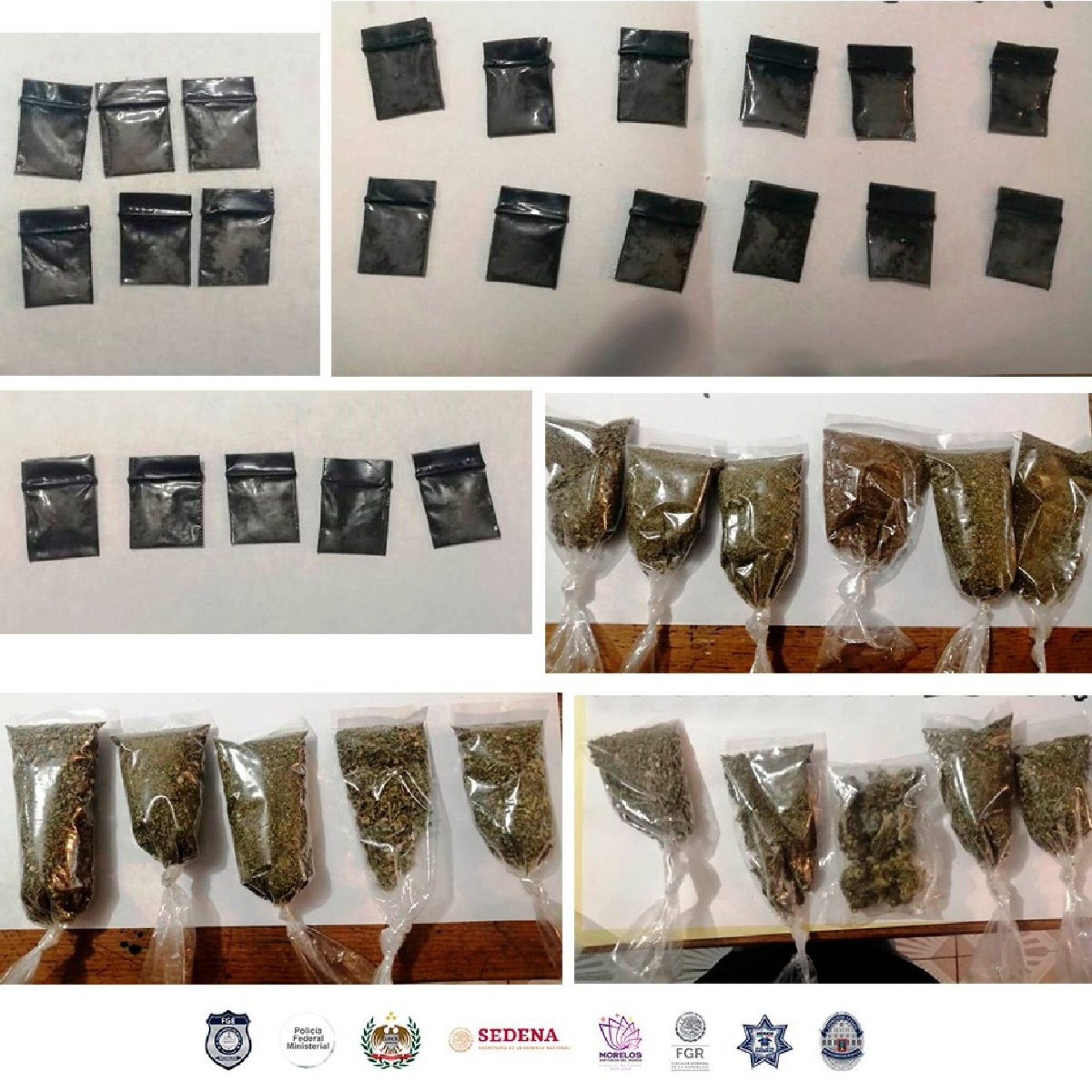 Atrapan a seis personas con droga en Zacapatec