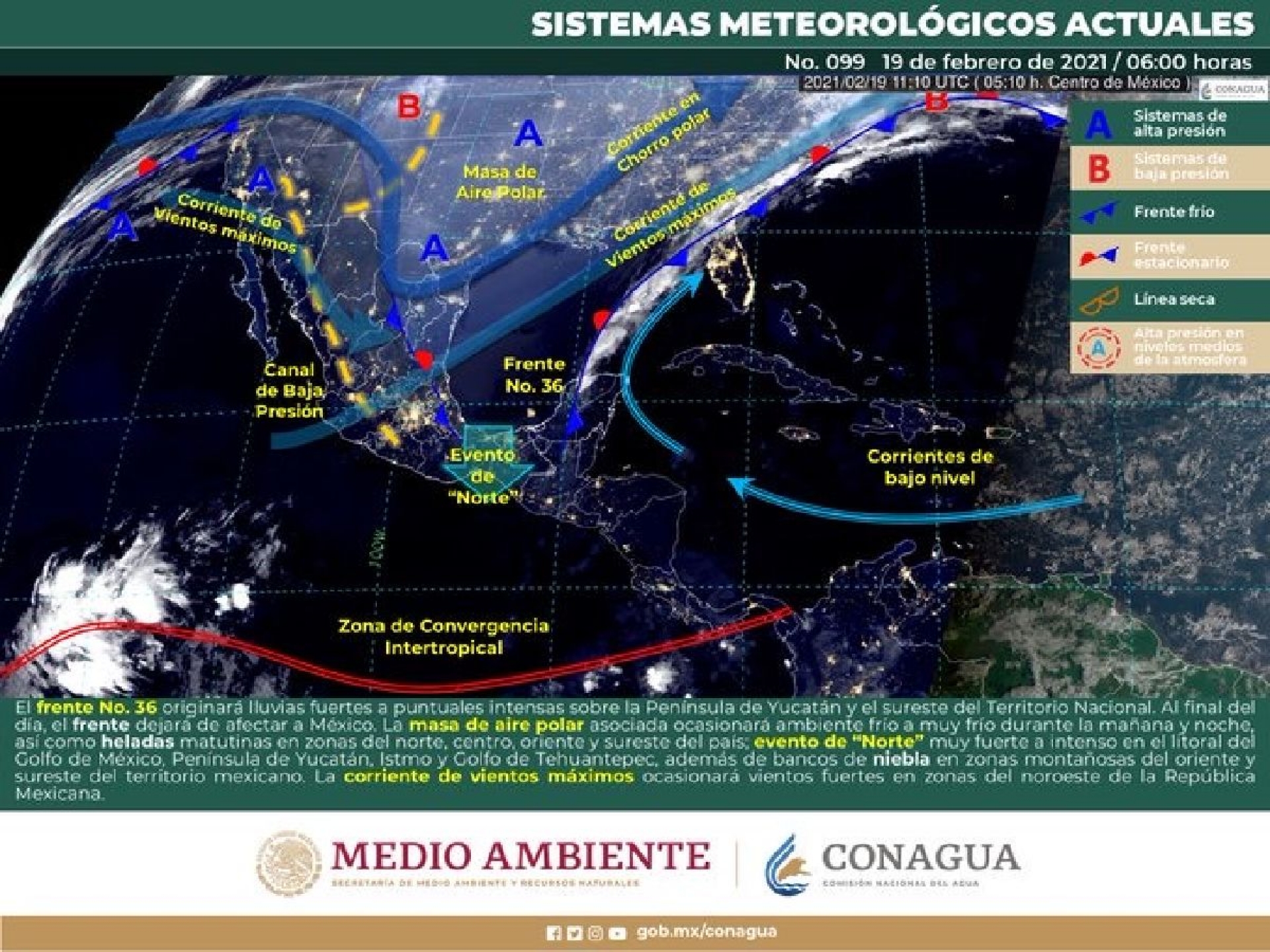 Tendrá Morelos ambiente templando durante el fin de semana