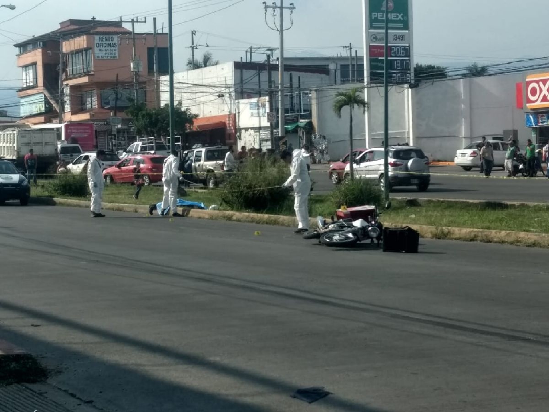 Fallece un repartidor de comida en accidente vial