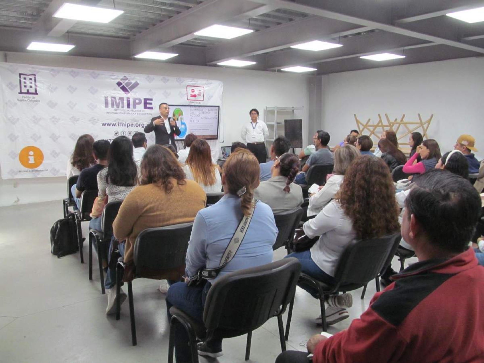 Reinicia IMIPE socialización de derecho al acceso a la información