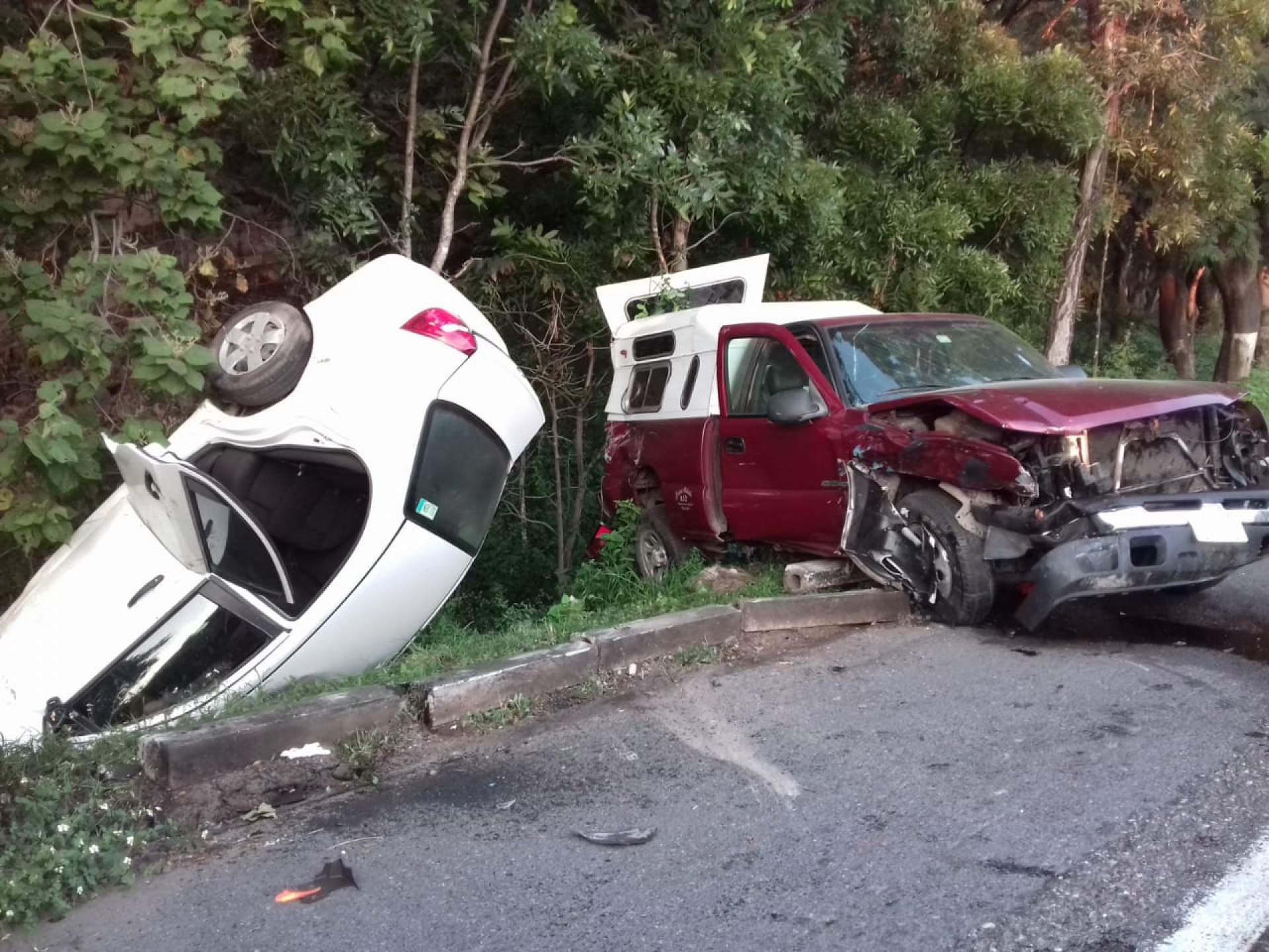 Muere una persona tras accidente en la autopista Cuernavaca-Iguala
