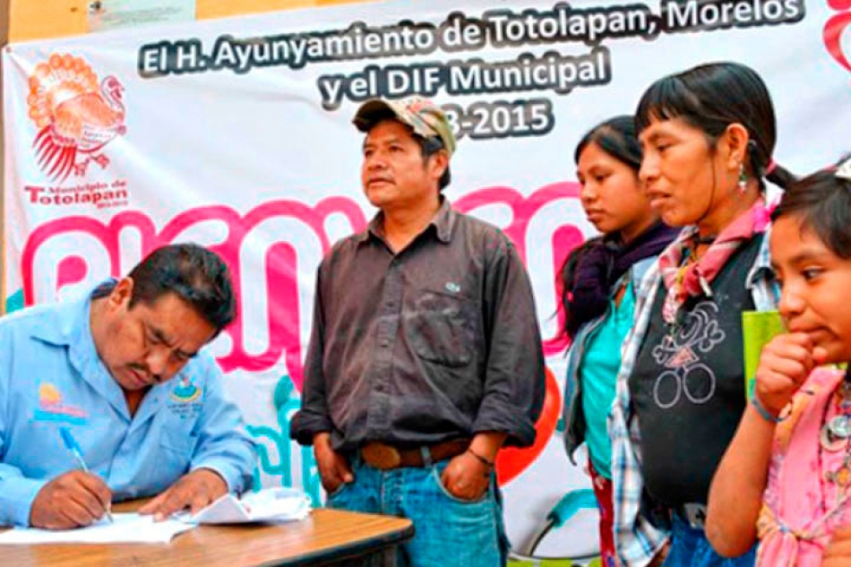 Se llevó a cabo en Totolapan la Feria de la Salud