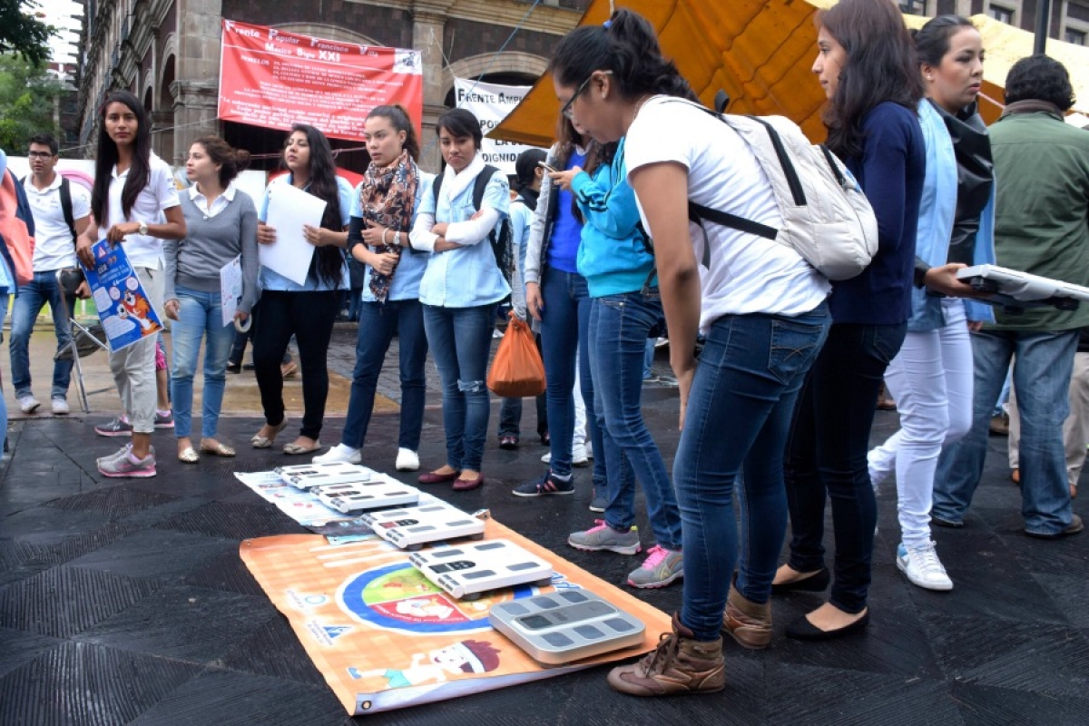 La UAEM anuncia que levantará su plantón; sólo quedarán voluntarios