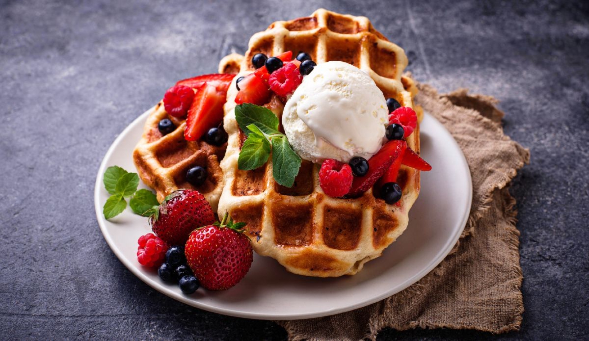 Waffles caseros para disfrutar tu maratón final de Stranger Things