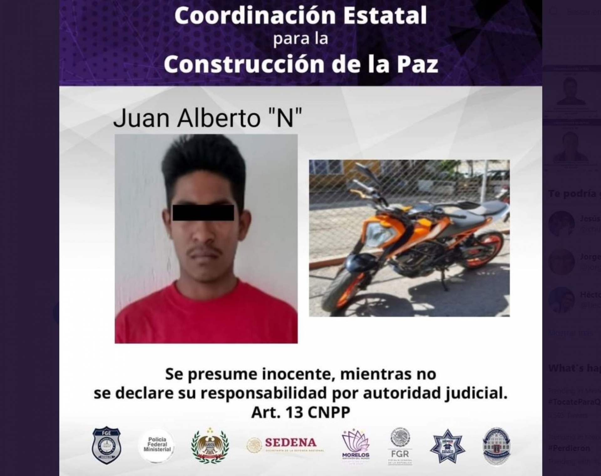Viajaba sin casco a exceso de velocidad