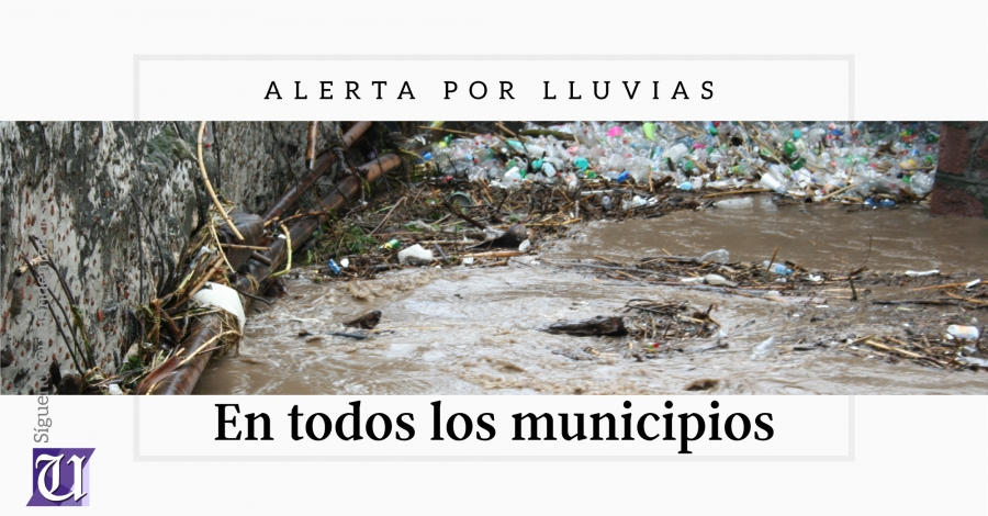 Redobla vigilancia PC por continuidad de las lluvias