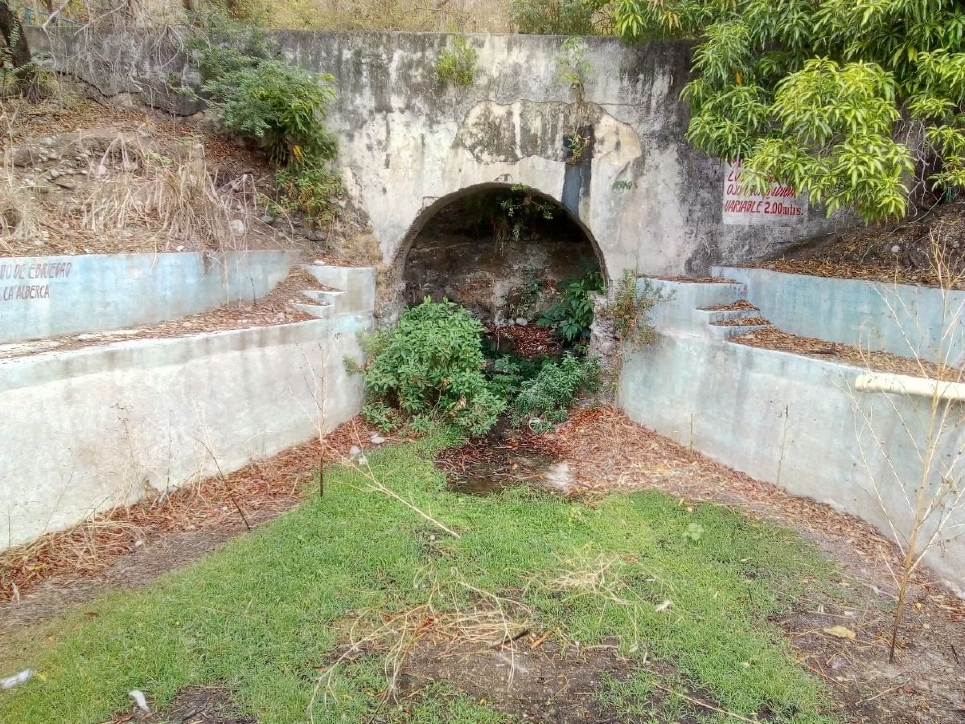 Los manantiales “Ojos de Agua” de Mazatepec no se han recuperado