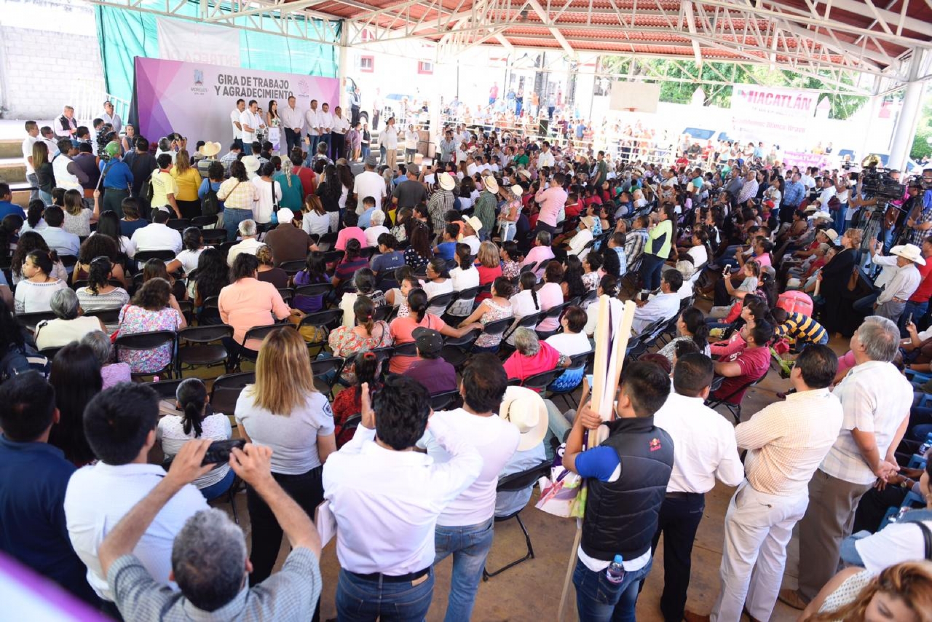 Continúa Cuauhtémoc Blanco recorrido de agradecimiento y trabajo
