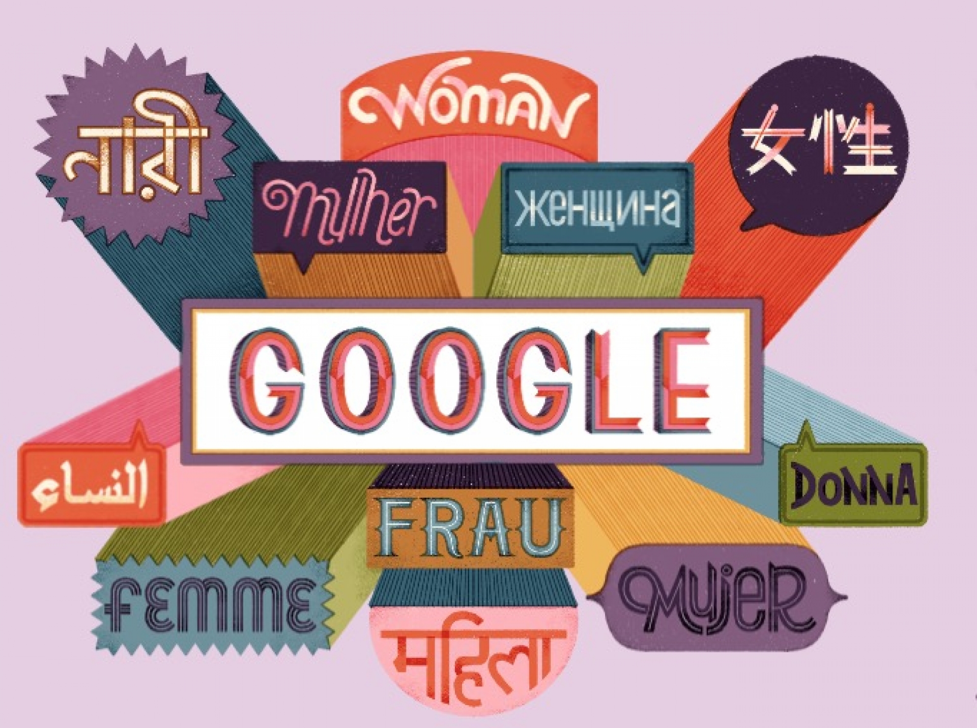 Google así celebra del Día Internacional de la Mujer