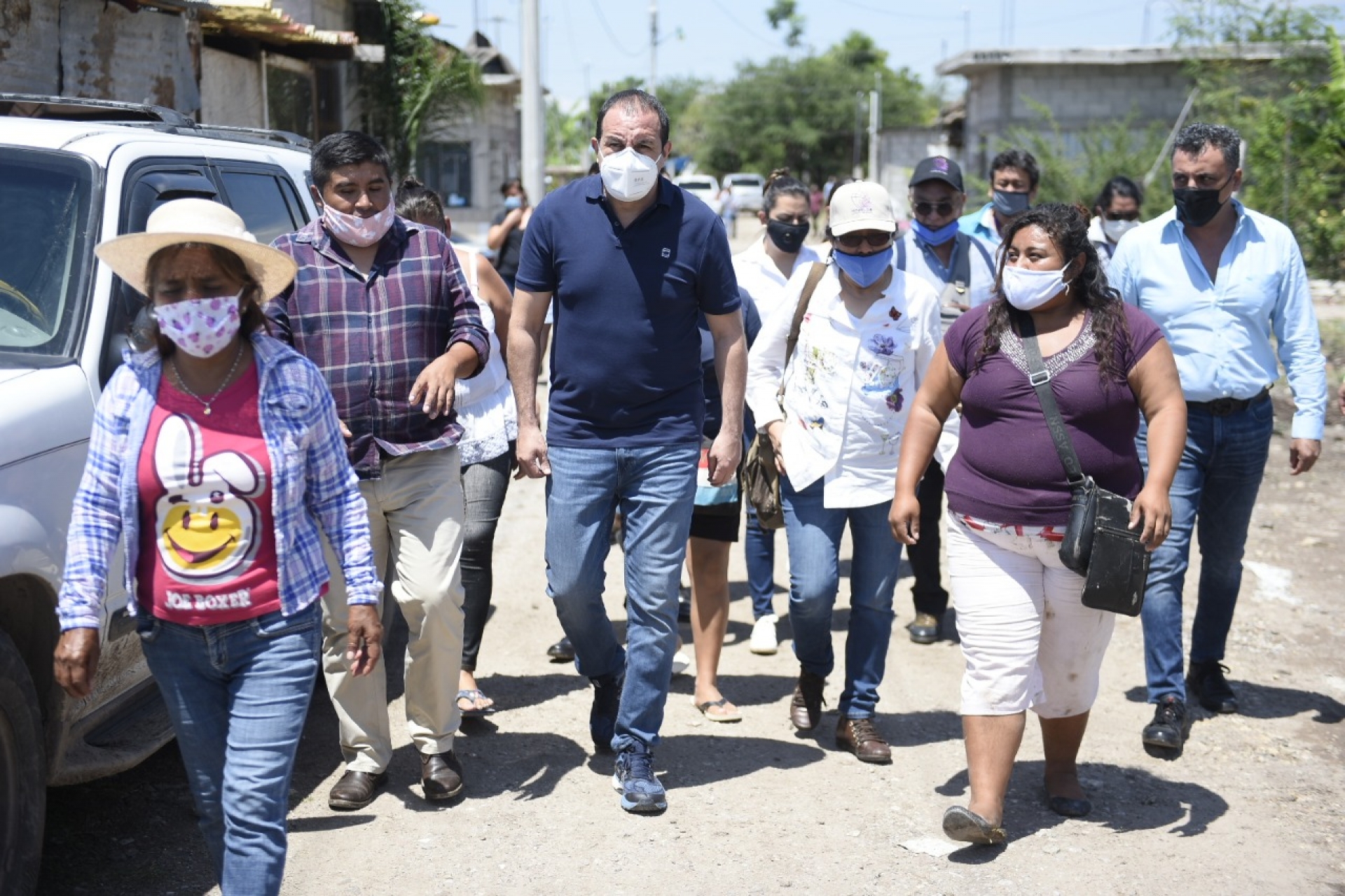 Apoya gobernador Cuauhtémoc Blanco a grupos vulnerables