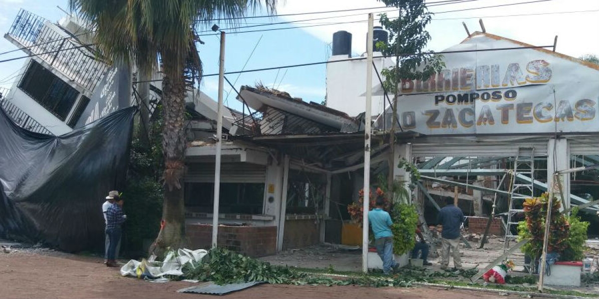En Xochitepec, sismo dejó graves daños