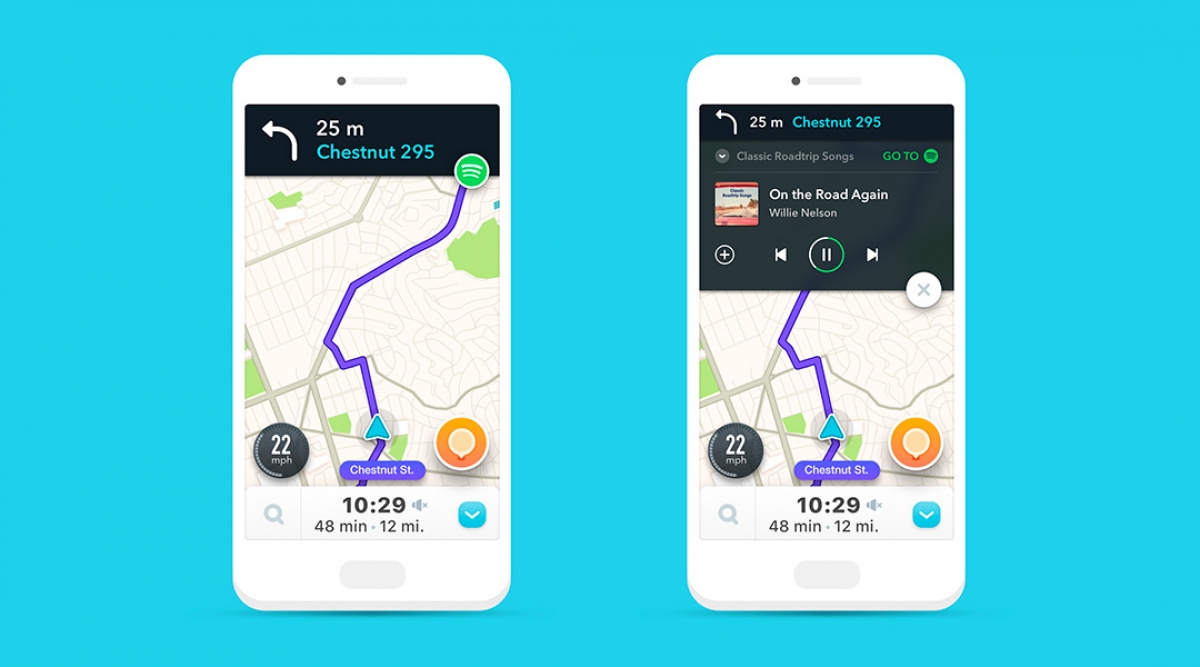 Spotify y Waze se unen para facilitarte las cosas en el camino