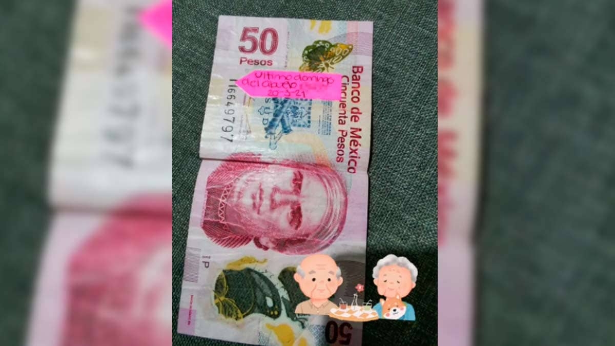 Buscan a dueño de billete que era el 'último domingo del abuelo