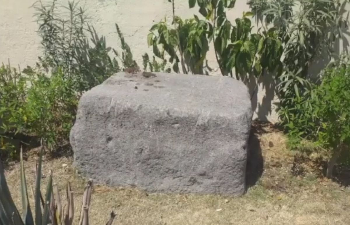 Regresarán la “Piedra Cuadrada” de Xoxocotla a su lugar de origen