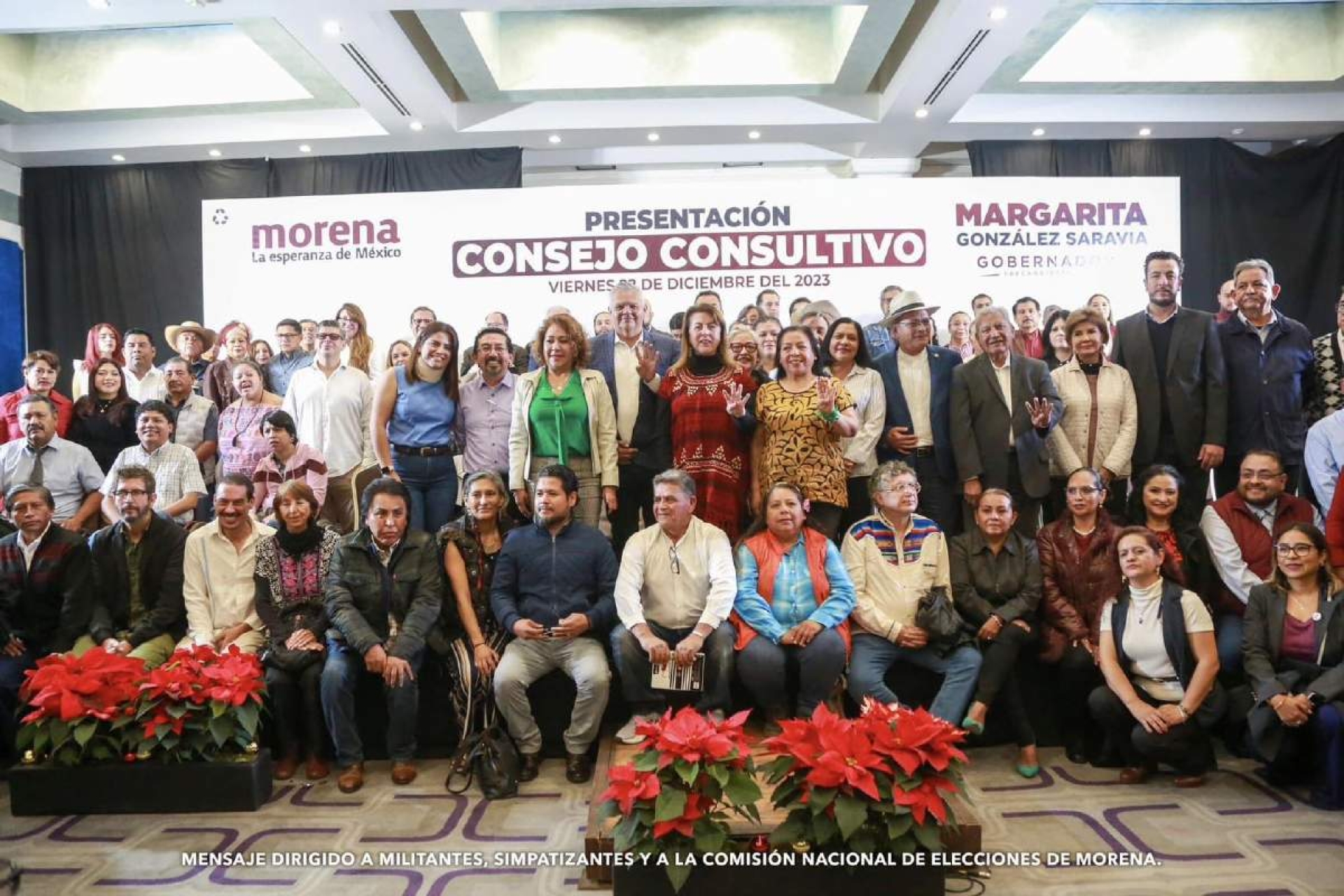 Presenta Margarita González a su consejo consultivo