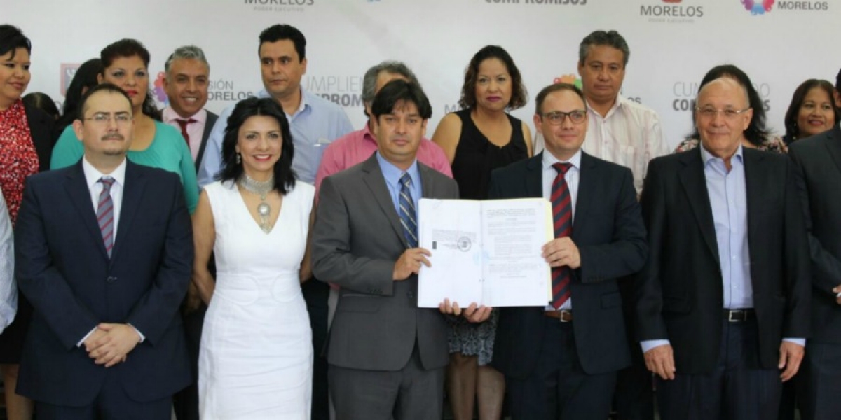 Acuerdan sindicato y gobierno estatal aumento salarial de 3.08 por ciento