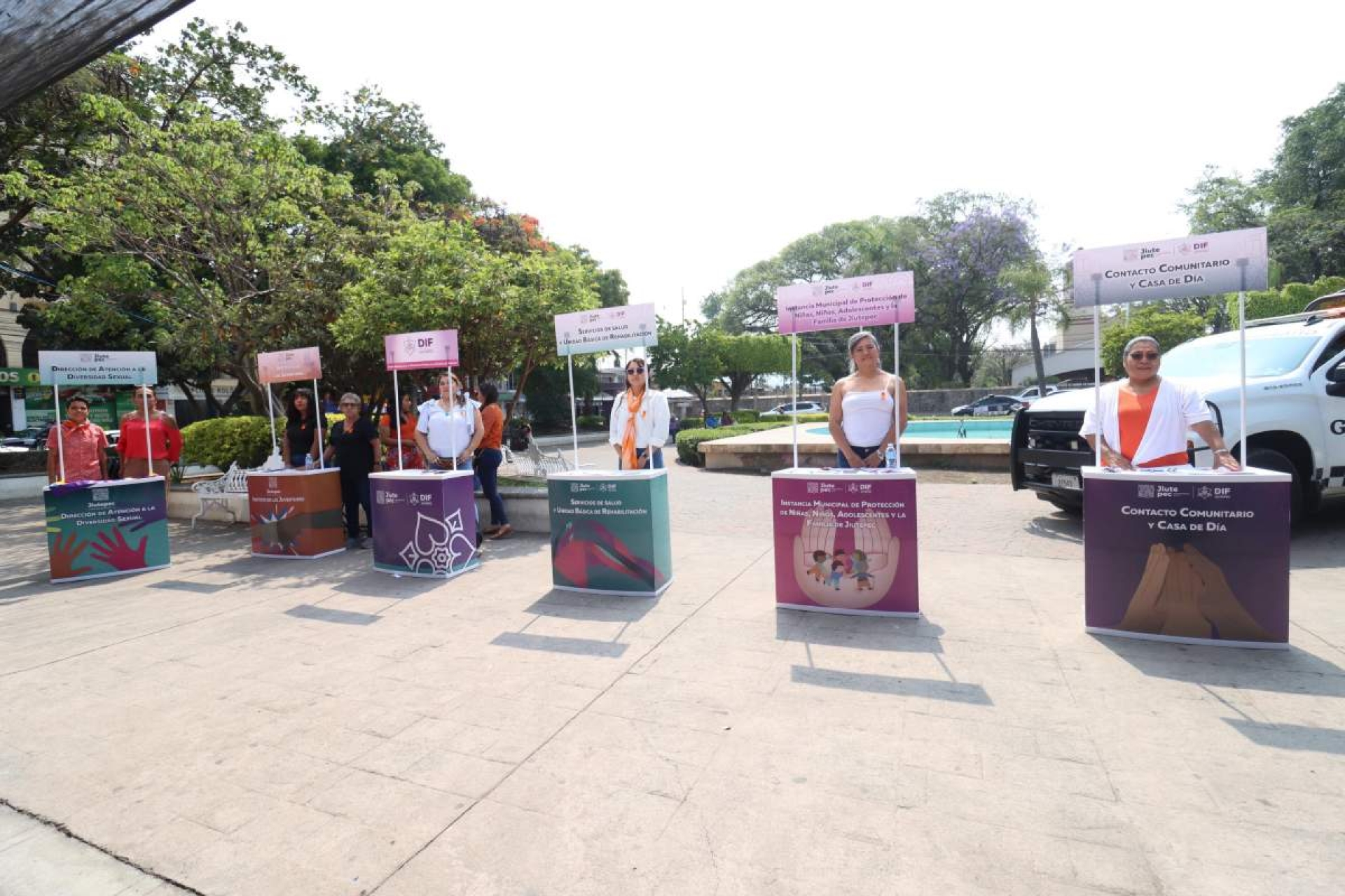 Realizan jornada 'Mujeres sin miedo, sociedad sin violencia' en Jiutepec