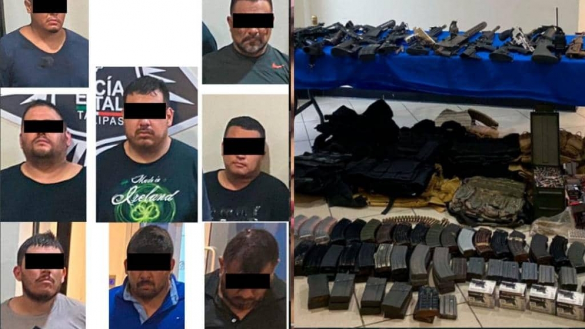 Detienen a 8 presuntos implicados en masacre de Reynosa, Tamaulipas