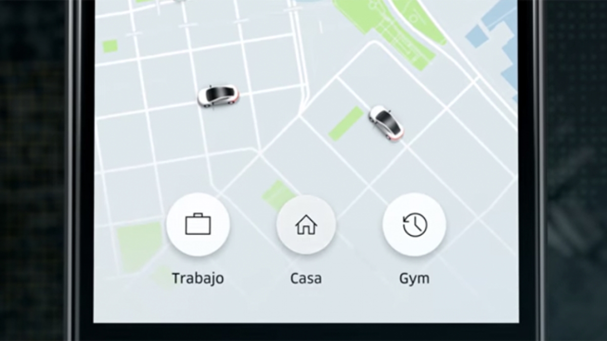Uber renueva su interfaz y ahora es más simple y rápido