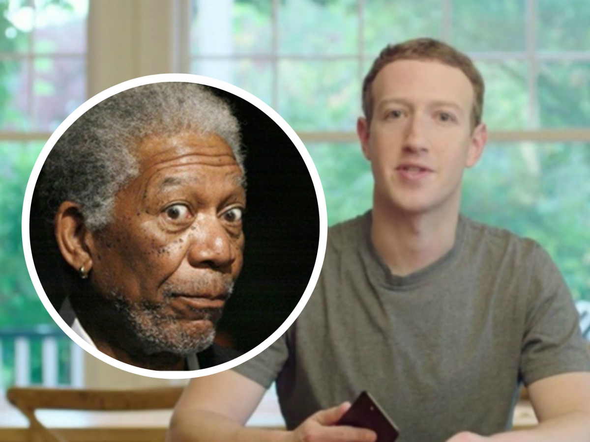 Morgan Freeman presta su voz para Jarvis, el asistente de Zuckerberg