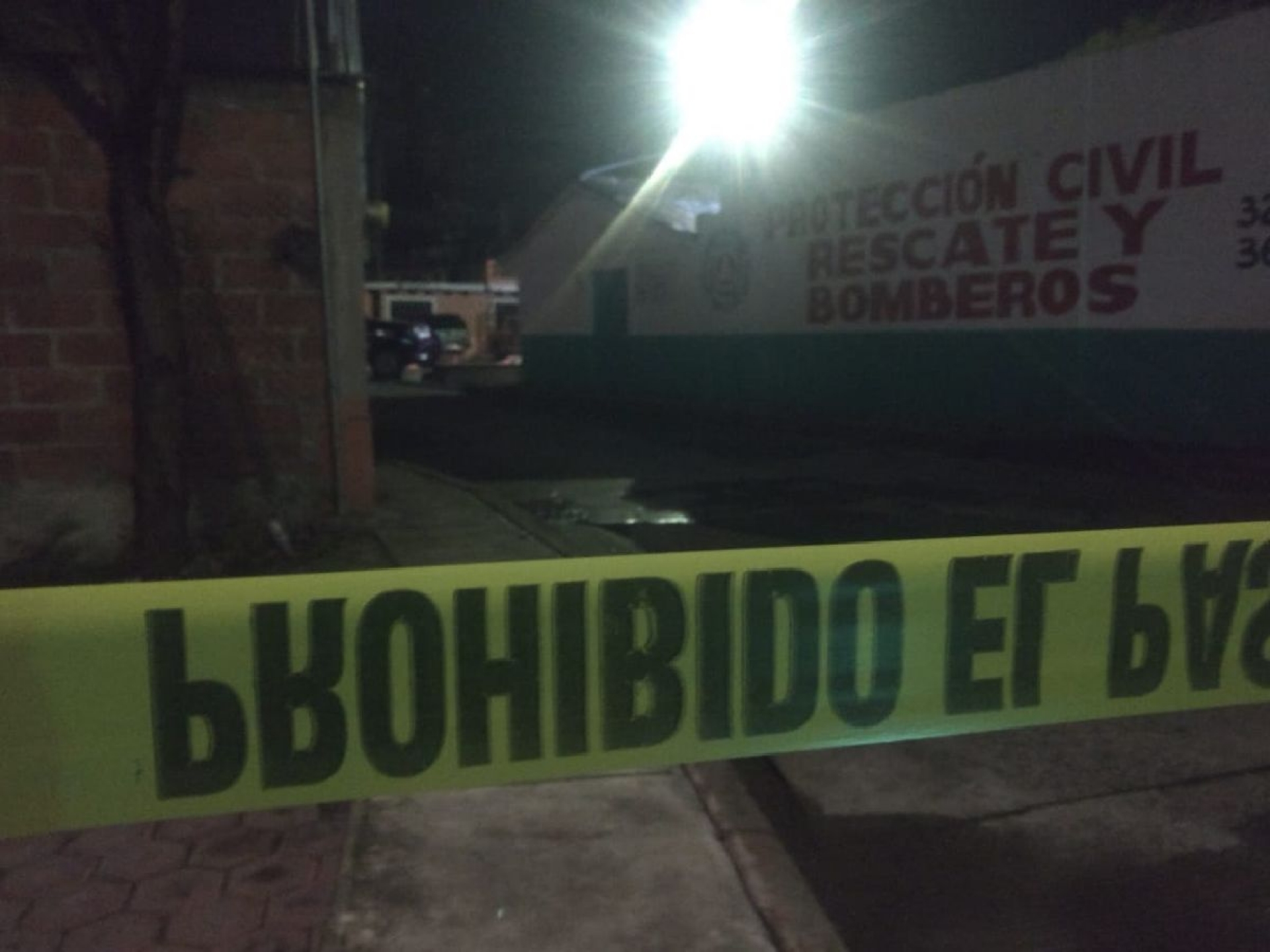 Fue acribillado frente a estación de bomberos de Zapata