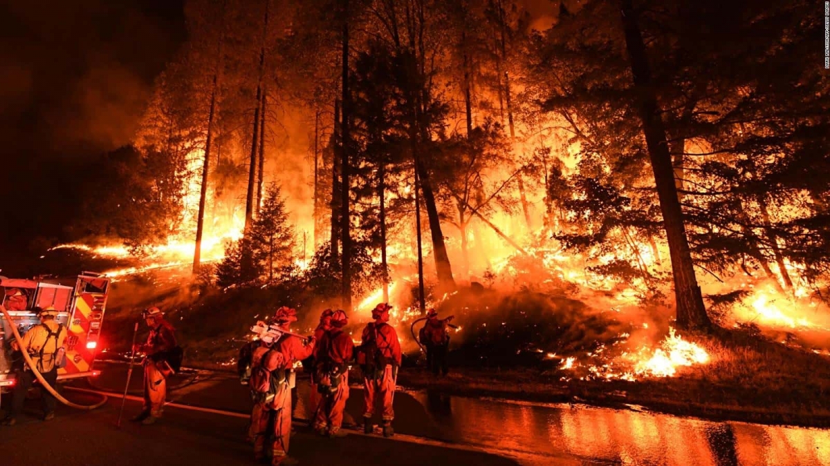 Incendios forestales arrasan en el oeste de Estados Unidos