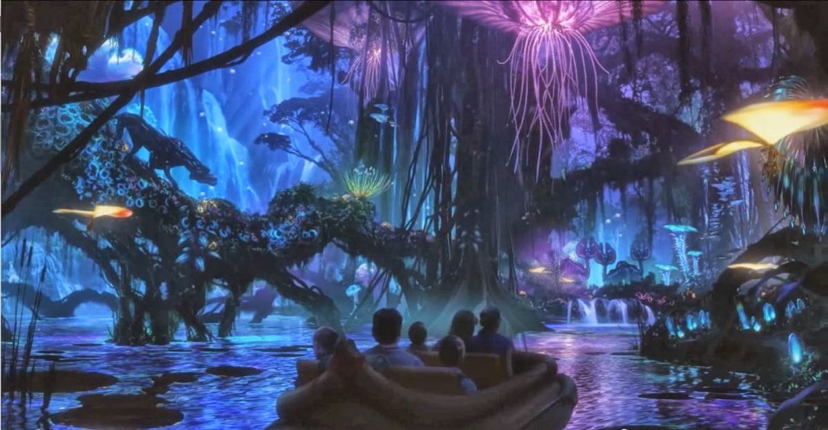 Disney muestra avance del su nuevo parque temático dedicado a Avatar