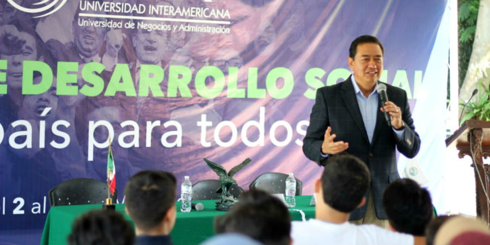 Asegura candidato a gobernador por la alianza PAN-MC que gestionará seguridad social para estudiantes