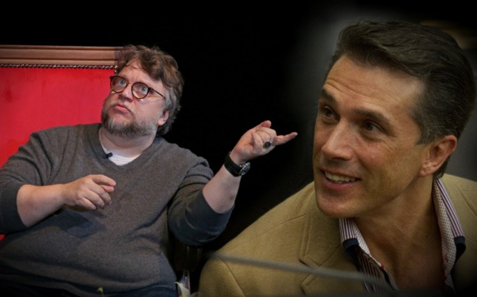 Guillermo del Toro y Sergio Mayer se comprometen en Twitter a trabajar a favor del cine en México