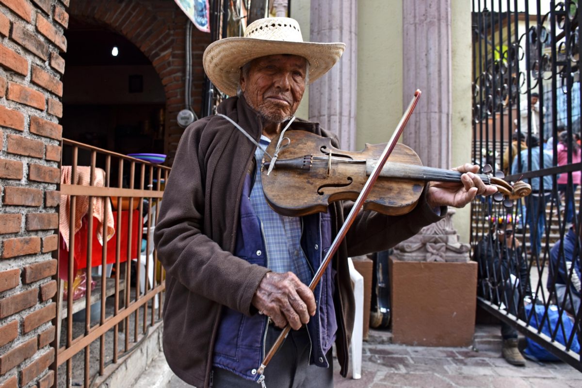 Arnulfo Linares, músico de Chalma