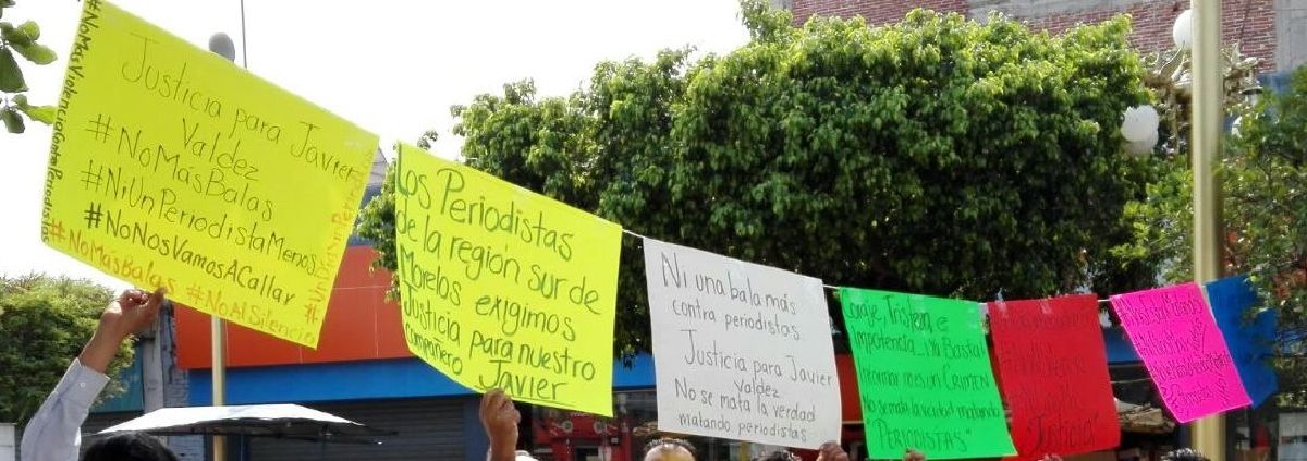 Condenan asesinato de periodista en Sinaloa y exigen justicia